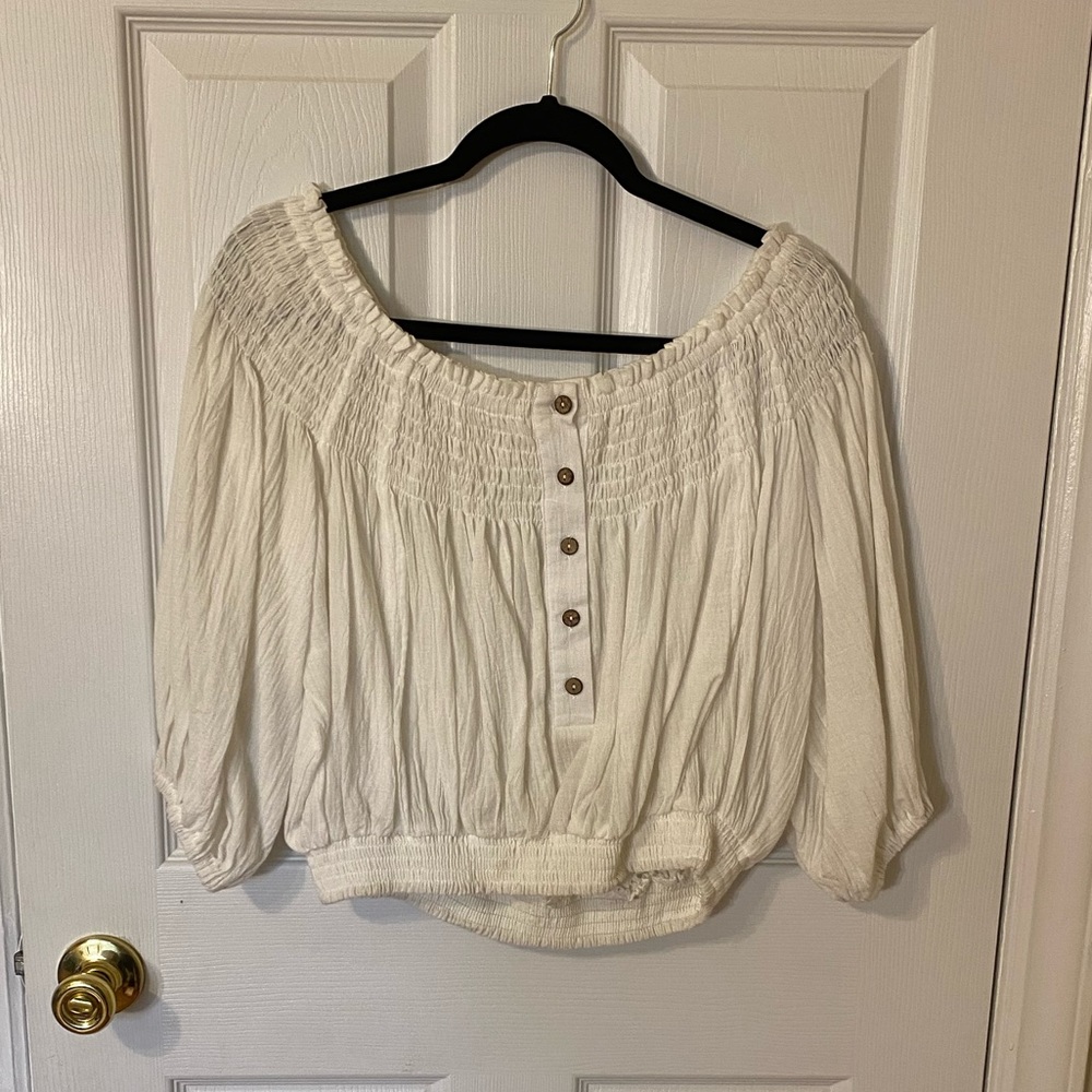 Newbury Kustom Off the shoulder Blouse- Women’s Medium